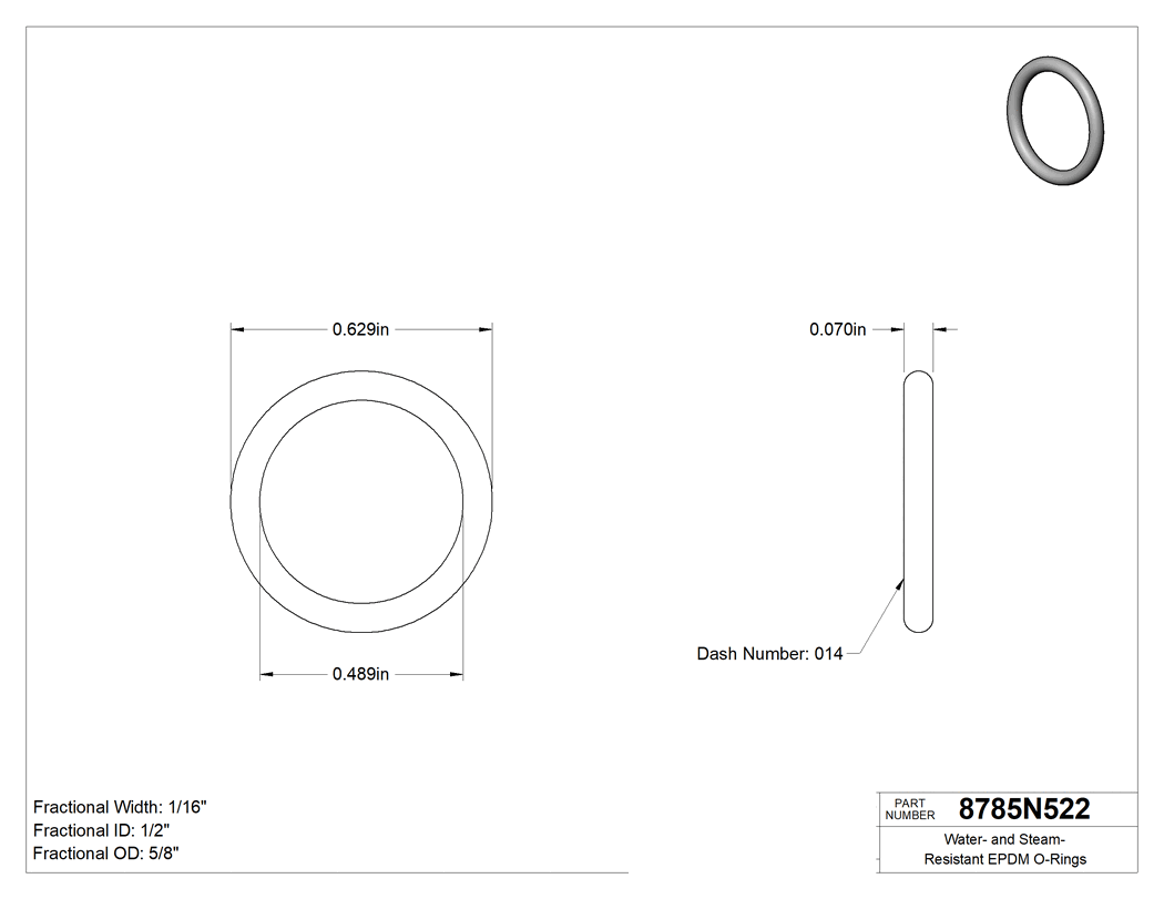 Technical drawing - 8785N522